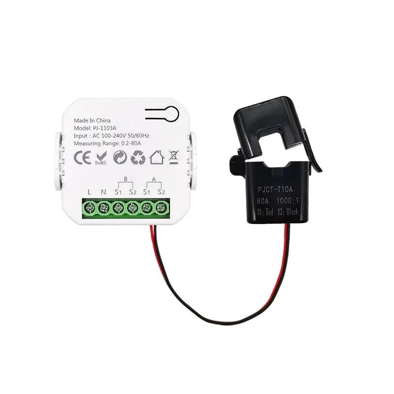 Tuya WiFi Smart Bidirectional Dual-Channel Energy Meter